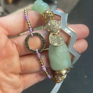 Alexas angels always brave support bracelet - light purple testicular cancer